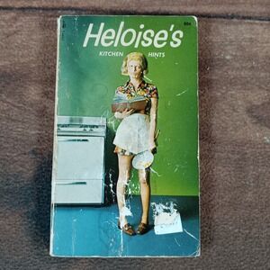 Heloise Kitchen Hints Pocket Book Vintage Cooking Tips Home Management 1972